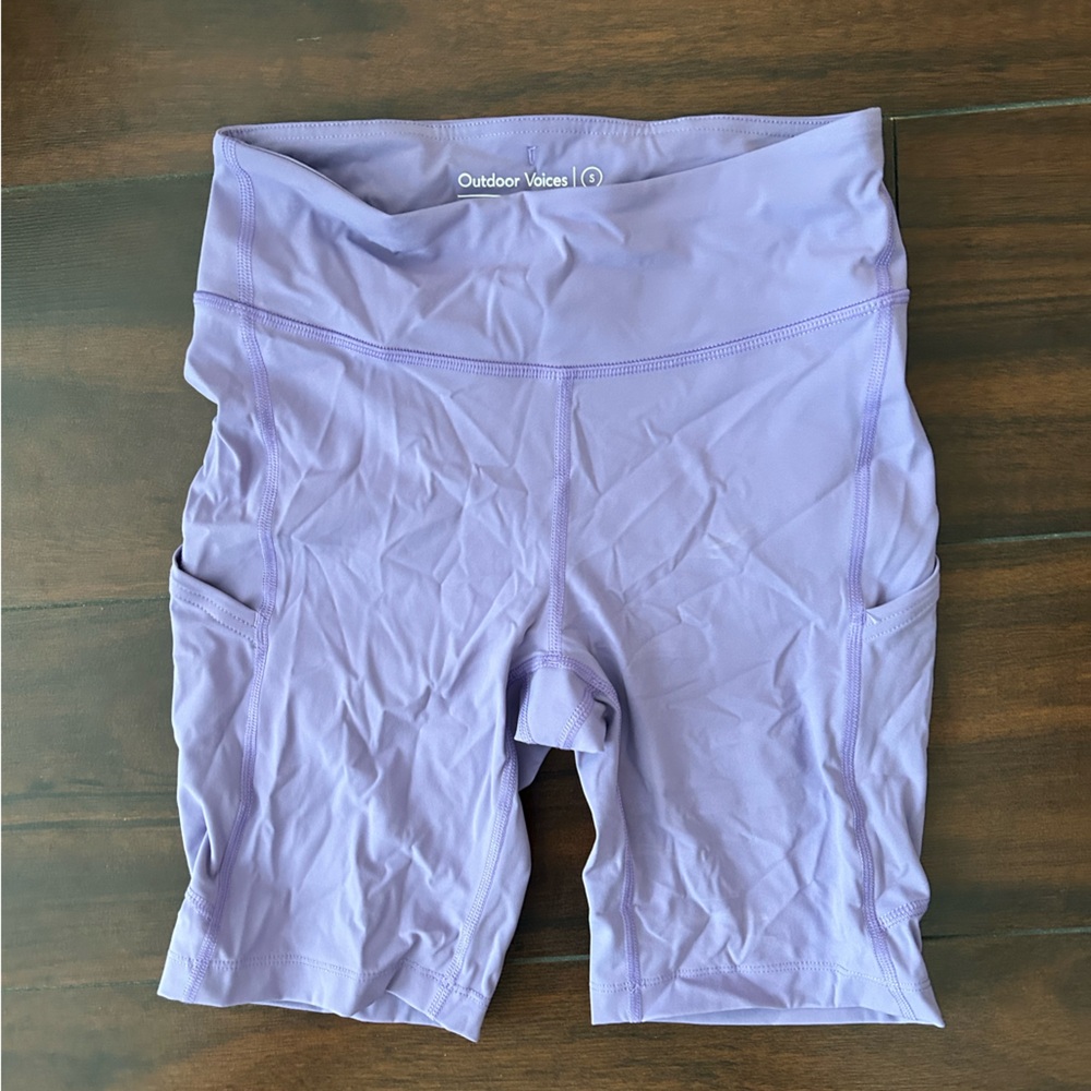 Outdoor Voices Bike Shorts NWOT